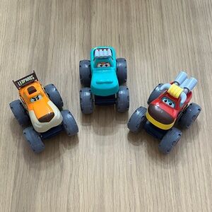 3 Pack Monster trucks for 12-36 months